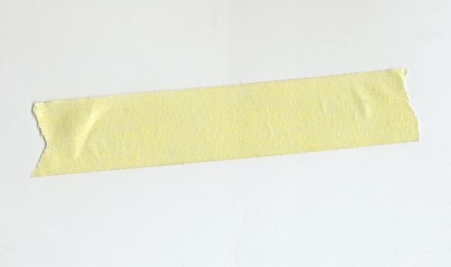 páska krepová žlutá